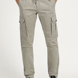 RAVINIK Men Smart High-Rise Cargos Trousers-image-91