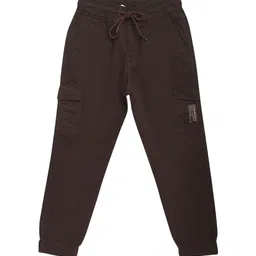 Cantabil Boys Cotton Mid-Rise Cargos Trousers-picture-19