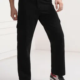 HIGHLANDER Men Cargo Cut Sew Straight Fit Trouser-image-76