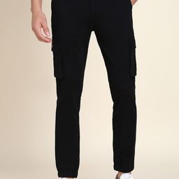 Dennis Lingo Men Comfort Slim Fit Mid-Rise Cargo Joggers-image-88