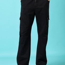 V-Mart Men Cotton Mid-Rise Cargo Trousers-image-46