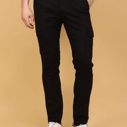 V-Mart Men Mid-Rise Cotton Cargo Trousers-image-7