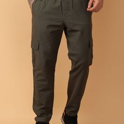 V-Mart Men Cotton Cargos Trousers-image-25