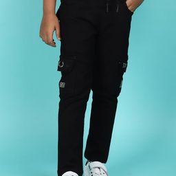 V-Mart Boys Regular Fit Mid-Rise Cotton Cargos Trousers-picture-13