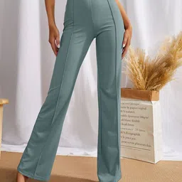 SWADESI STUFF Women Relaxed Easy Wash Cargos Trousers-image-24