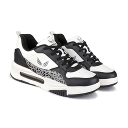 BERSACHE Men Colourblocked Leather Sneakers-image-68