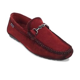 Mochi Men Square Toe Horsebit Loafers-image-13