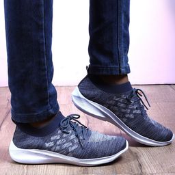 TPENT Men Woven Design Antibacterial Sneakers-54