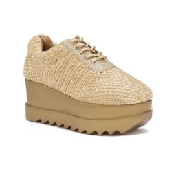 Anaar Women Theia Embellished Lightweight Textile Wedding Flatforms Sneakers-image-94
