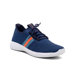 ASIAN Men Turquoise Blue Woven Design Sneakers-34
