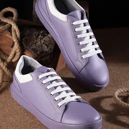 The Roadster Lifestyle Co. Women Round-Toe Woven Design Sneakers-25