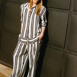 H&M Wide Drawstring Trousers-image-0