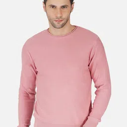 JoE Hazel Men Pink Pullover-image-33