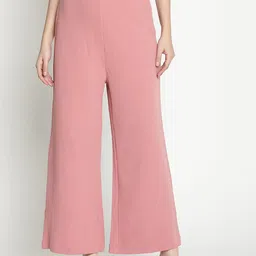 DRAAX Fashions Women High Rise Parallel Trousers-image-63