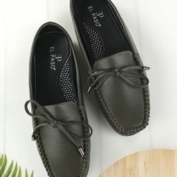 El Paso Women Solid Loafers-image-85