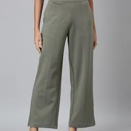 Go Colors Women High-Rise Trousers-image-89