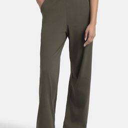 Jockey Women Straight Fit High-Rise Wide Leg Trousers-picture-24