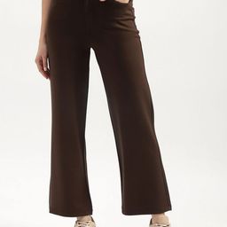 United Colors of Benetton Women Straight Fit High-Rise Trousers-image-71