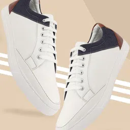 FAUSTO Men White Sneakers-image-94