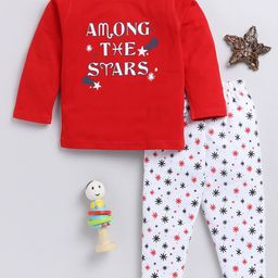 Toonyport Boys Printed Pure Cotton T-Shirt With Trousers-image-24