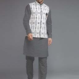 Utsav Fashion Men Regular Kurta with Trousers-23