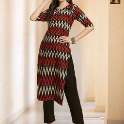 7Threads Women Ethnic Motifs Printed Regular Kurta with Trousers-image-38
