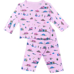 BAESD Unisex Kids Printed Shirt with Trousers-image-59