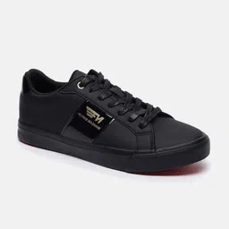 Flying Machine Men Black PU Sneakers-50