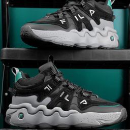 FILA Unisex RI-TSS HIGH III Round Toe Arch Support Insole Lightweight Sneakers-12