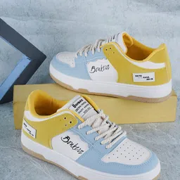 Bonkerz Women Colourblocked Comfort Insole Basics Sneakers-image-11