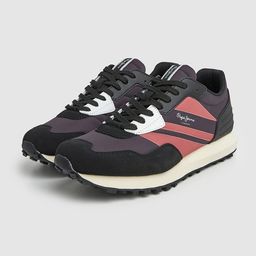 Pepe Jeans Men Foster Plug Colourblocked Sneakers-image-86