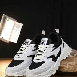 Kook N Keech Men Colourblocked Lightweight Sneakers-image-74