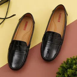 FABBHUE Women Comfort Insole Penny Loafers-16