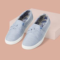 Forever Glam by Pantaloons Women Round Toe Slip-On Sneakers-picture-1