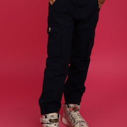 V-Mart Boys Mid Rise Cotton Cargos Trousers-image-39