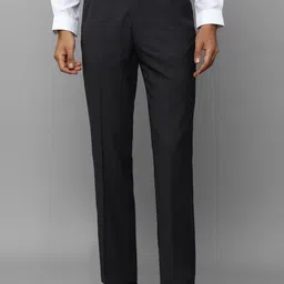 Louis Philippe Men Regular Fit Flat-Front Formal Trousers-image-27