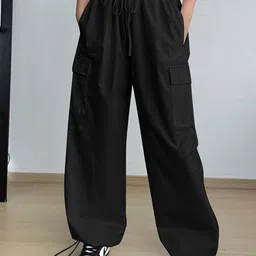StyleCast Women Black Original Cargos image 1