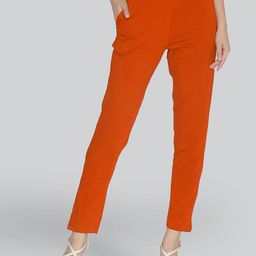 LYRA Women Original Mid-Rise Cotton Trousers-image-58