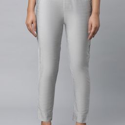 AURELIA Women Regular Fit Mid-Rise Casual Trousers-image-13