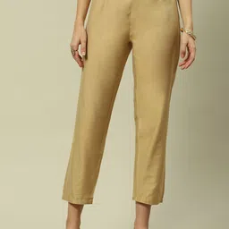 Rangriti Women Mid-Rise Trousers-image-97