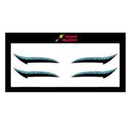 Comet Busters Glitter Eyeliner Stickers - Blue 037-40