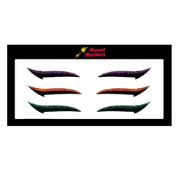 Comet Busters Glitter Eyeliner Stickers - Multicolour 053-35