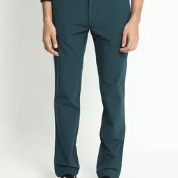 RARE RABBIT Men Travellers Regular Fit Mid-Rise Cotton Trouser-image-80
