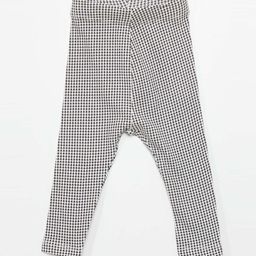 KIABI Girls Checked Mid-Rise Trousers-image-90