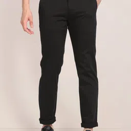 U.S. Polo Assn. Men Denver Slim Fit Cotton Stretch Solid Signature Chinos-image-94