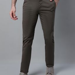 Cantabil Men Comfort Chinos Trousers-image-43