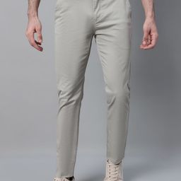 Cantabil Men Mid-Rise Chinos Trousers-image-29