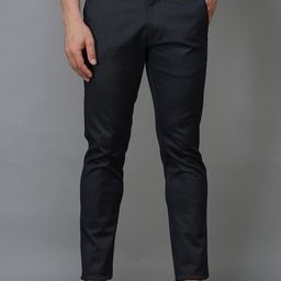 TQS Men Blue Comfort Chinos Trousers-image-69
