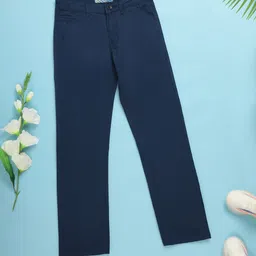 V-Mart Boys Mid Rise Twill Cotton Trouser-image-77