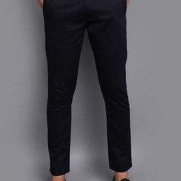 V-Mart Men Mid-Rise Cotton Chinos Trousers-image-40